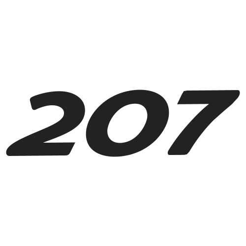 Sticker 207 Peugeot