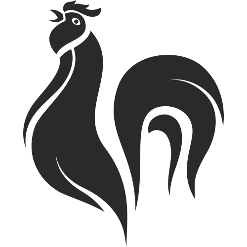 Sticker Ferme Coq 9