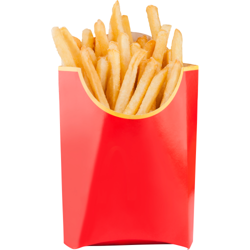 Autocollant Alimentation Frites Sachet 2