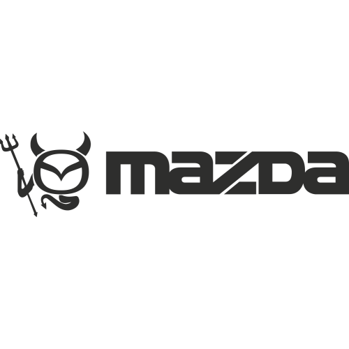 Sticker Mazda Logo Diable