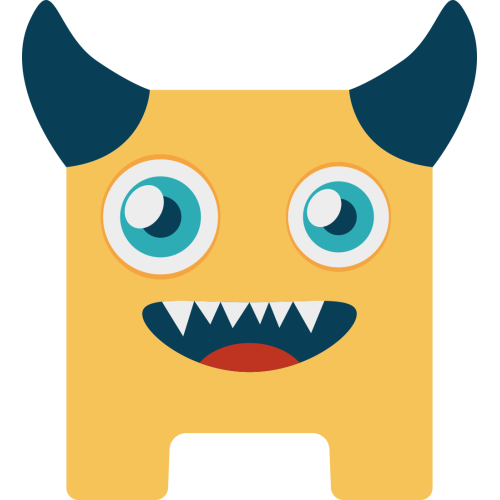 Autocollant Monstre Enfant