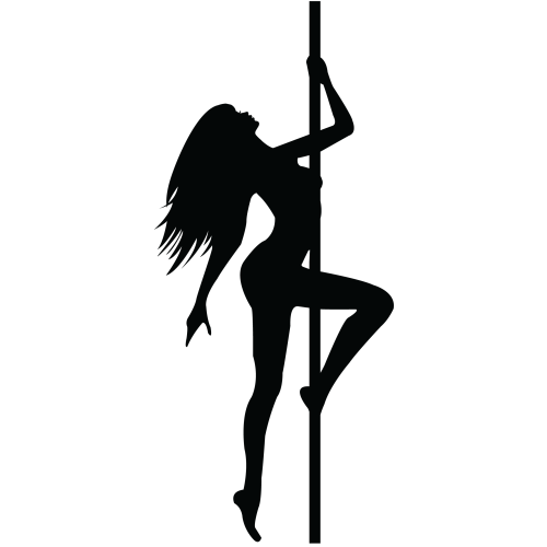 Sticker Silhouette Femme Sexy 33