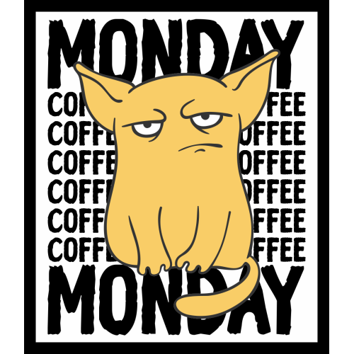 Autocollant Bd 18 Monday