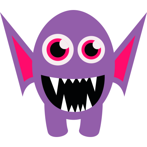 Autocollant Monstre Enfant 24