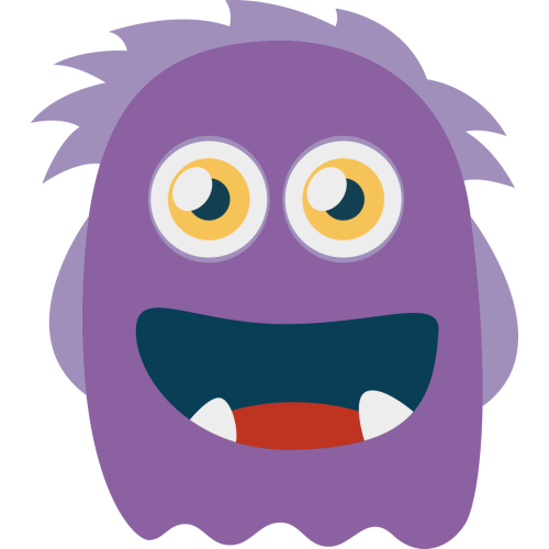 Autocollant Monstre Enfant