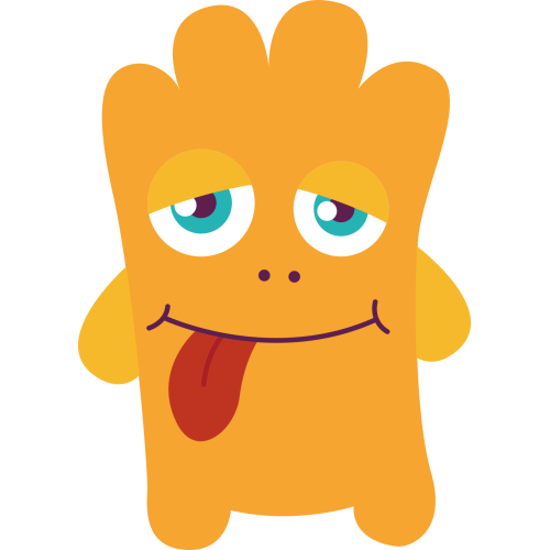 Autocollant Monstre Enfant