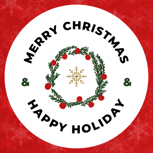 Sticker Merry Christmas