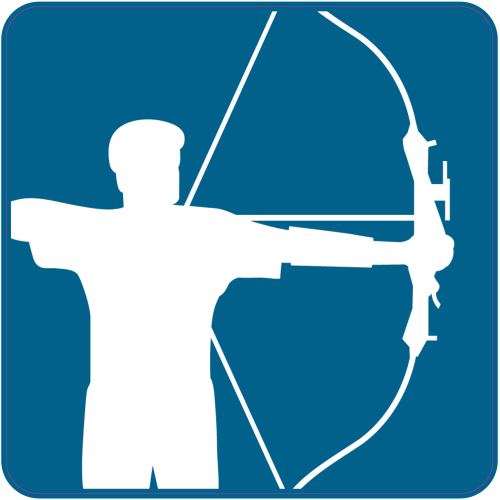 Autocollant Tir à L'arc A