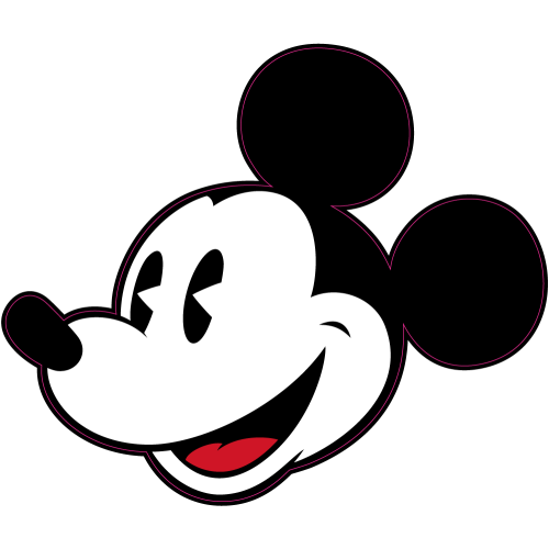 Autocollant Tete Mickey Original