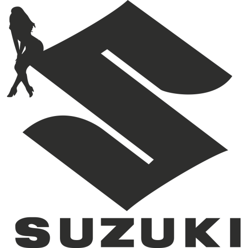 Sticker Sexy Logo  Suzuki