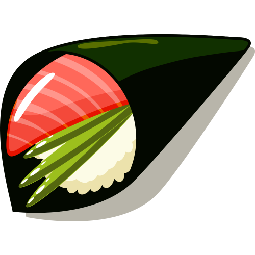 Autocollant Alimentation Japonais Sushi 9