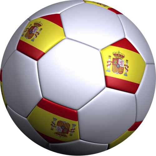 Autocollant Ballon Foot Espagne