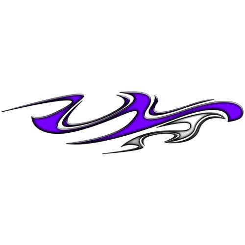 Autocollant Flaming Couleur