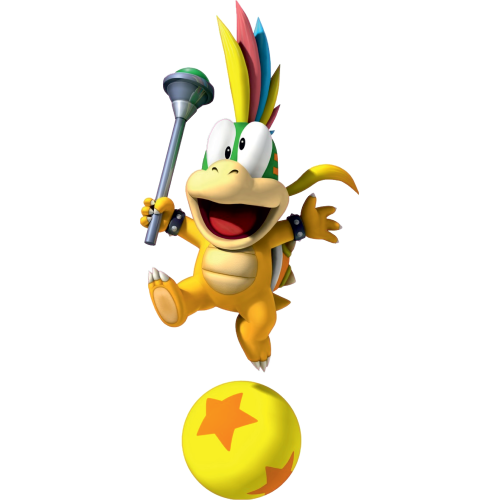 Autocollant Mario Lemmy Koopa