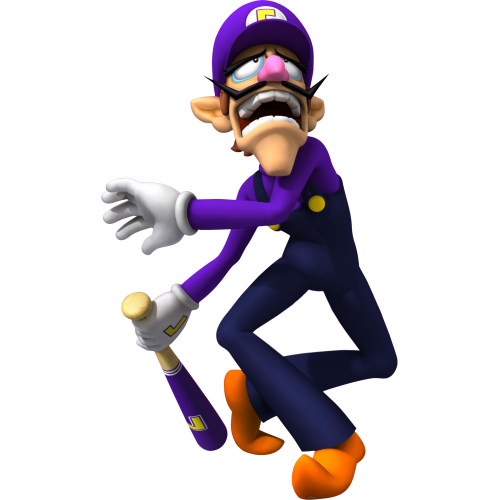Autocollant Mario Waluigi