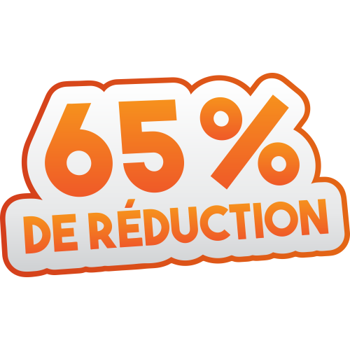 Autocollant Soldes 65% De Réduction