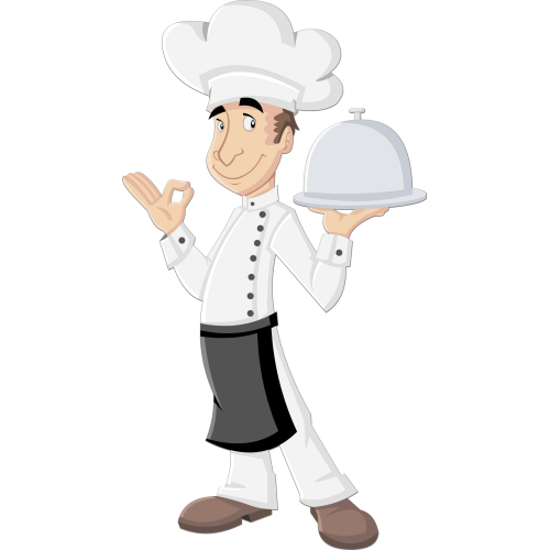 Autocollant Métier Chef Cuisinier