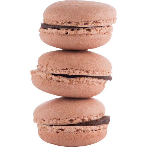 Autocollant Alimentation Gâteau Macaron 3