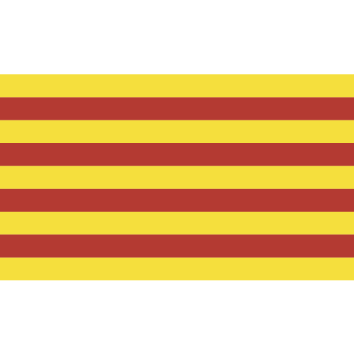 Autocollant Drapeau Catalogne