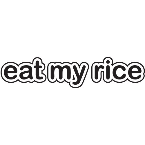 Sticker Jdm Eat My Rice