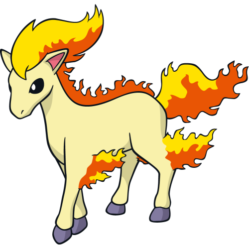 Sticker Pokemon Ponyta