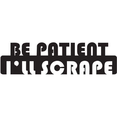 Sticker Jdm Be Patient