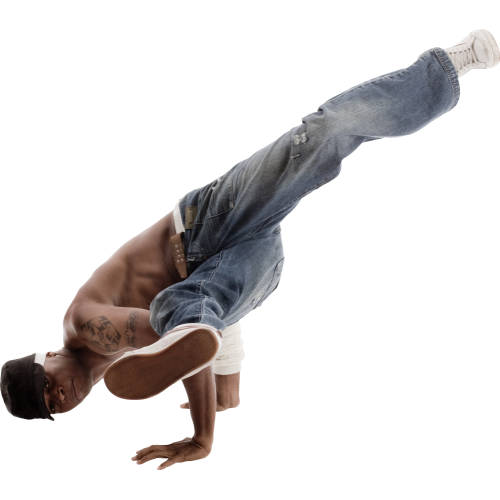 Autocollant Personne Danseur Hip Hop 1