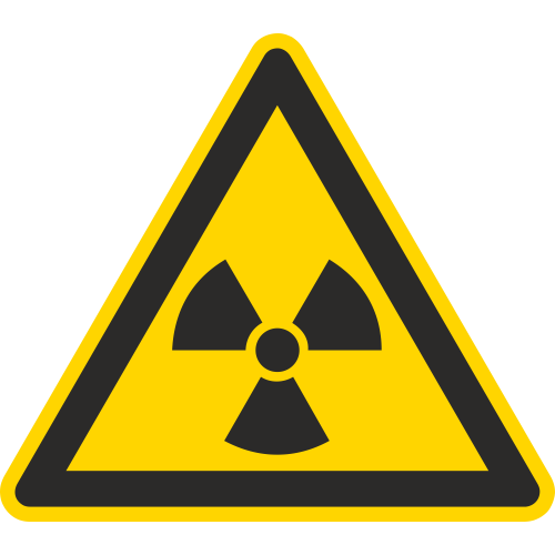 Autocollant Matières Radioactives