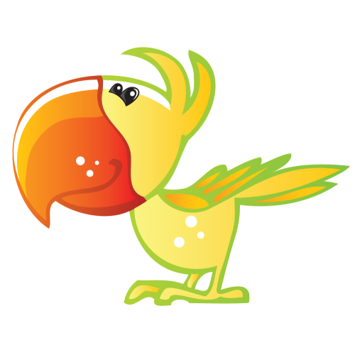 Autocollant Oiseau 2 Pour Enfants