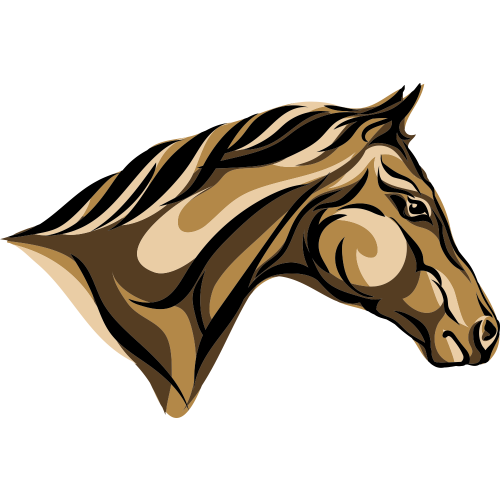 Autocollant Animaux Cheval 2