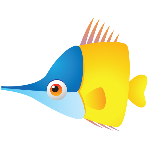 Autocollant Poisson 3 Pour Enfants