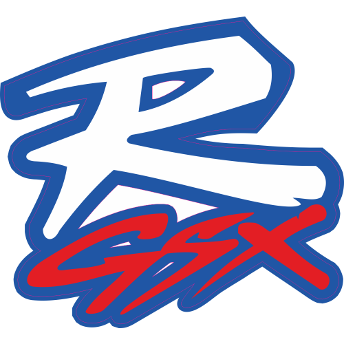 Autocollant Suzuki Gsxr Bleu