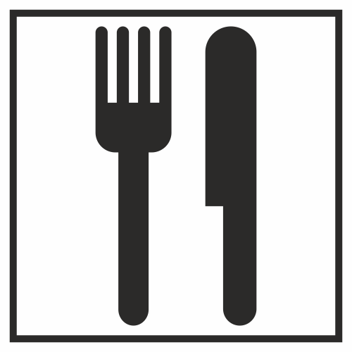 Autocollant Information Cantine