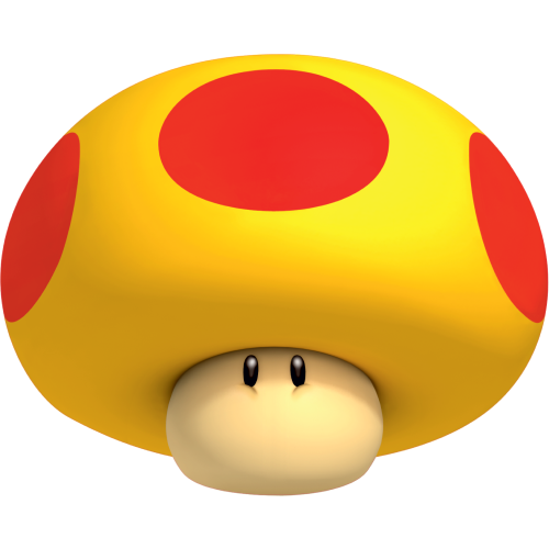 Autocollant Mario Mega Champignon