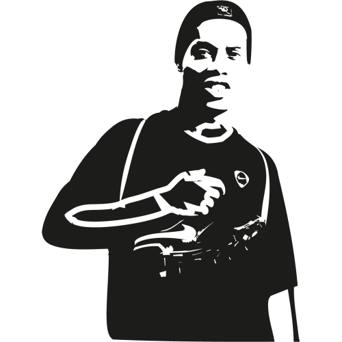 Sticker Foot Ronaldhino