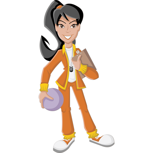 Autocollant Métier Prof Fitness Sport