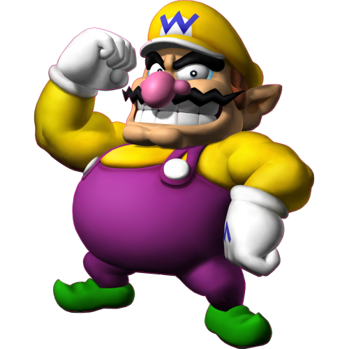 Autocollant Mario Wario