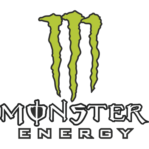 Autocollant Monster Energy Vert