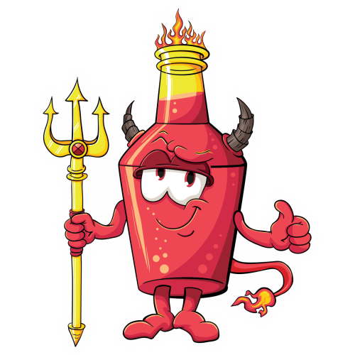 Autocollant Boisson Mascotte 2