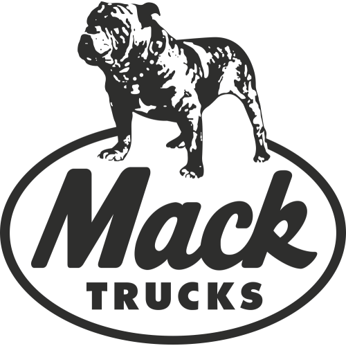 Sticker Mack Truck Logo