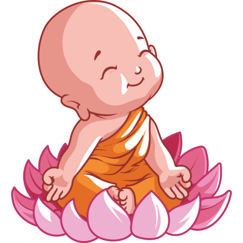 Autocollant Logo Yoga Meditation 10