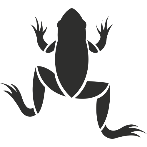 Sticker Grenouille Haut