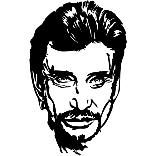 Sticker Johnny Hallyday