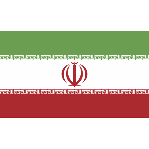 Autocollant Drapeau Iran