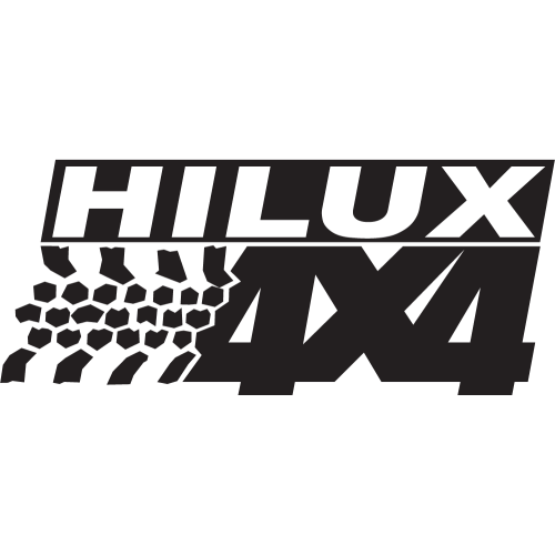Sticker Logo 4x4 Hilux
