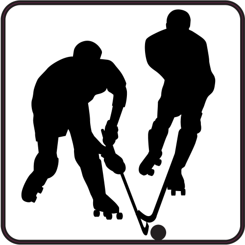 Autocollant Hockey Sur Gazon B