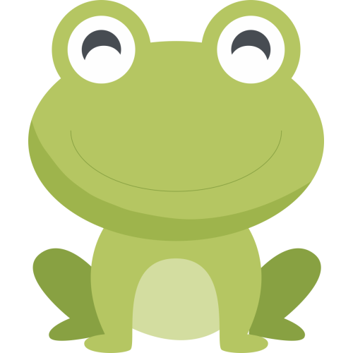 Autocollant Grenouille Enfant