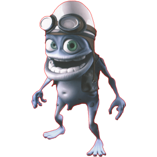 Autocollant Crazy Frog