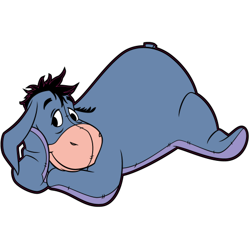 Autocollant Winnie Bourriquet