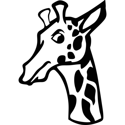 Sticker Girafe